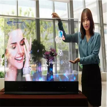 55寸OLED透明屏