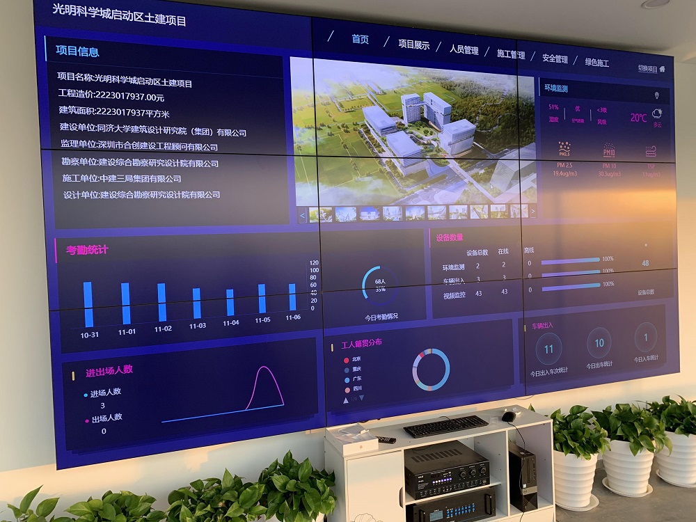 深圳光明科学城项目部展厅
